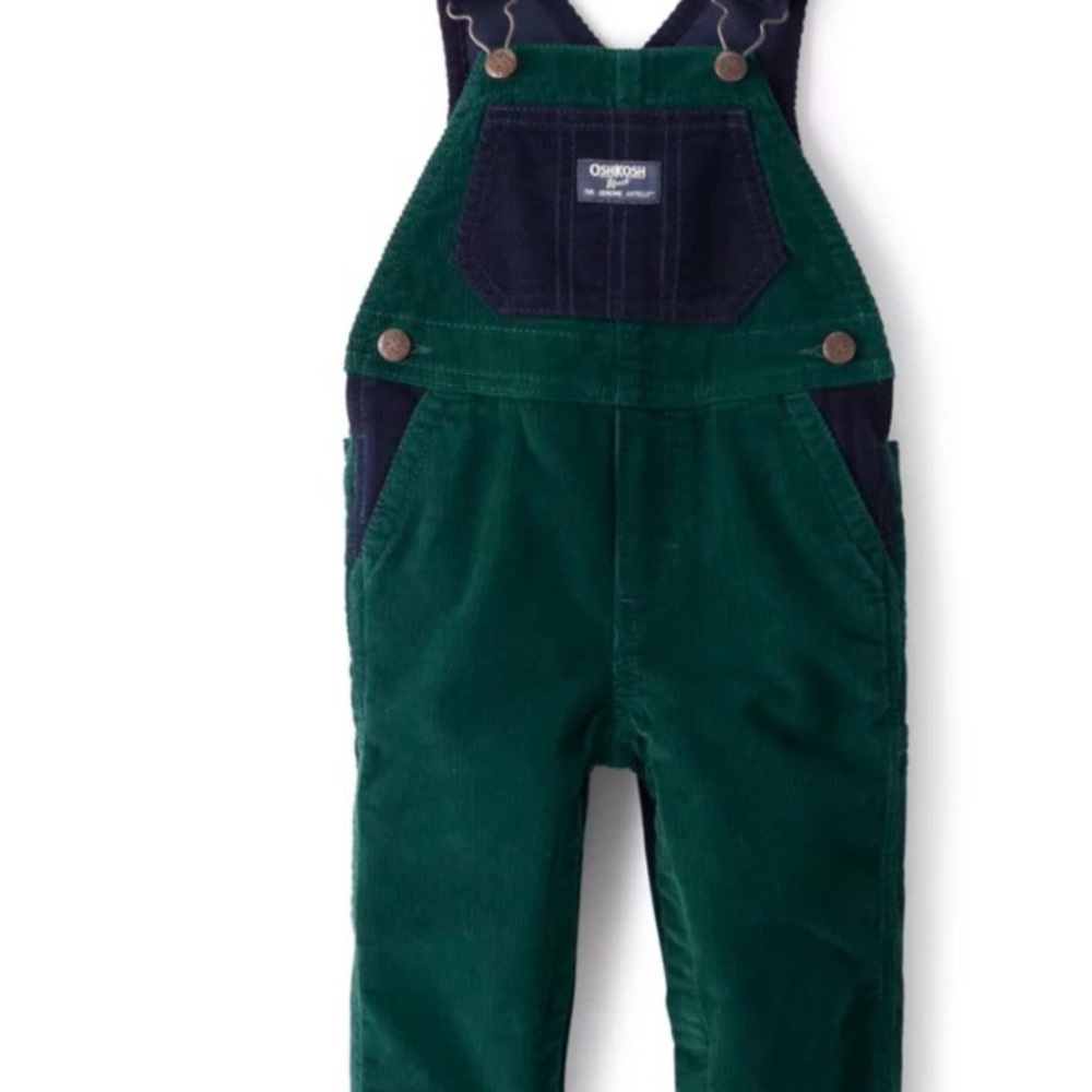 Baby Boys Corduroy Sleeveless Overalls
24 months carpenter